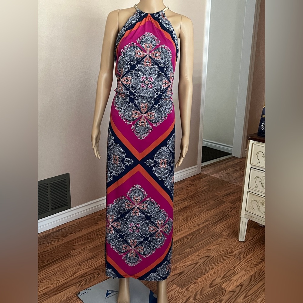 Boho Maxi Sleeveless by Roz & Ali – Size 14